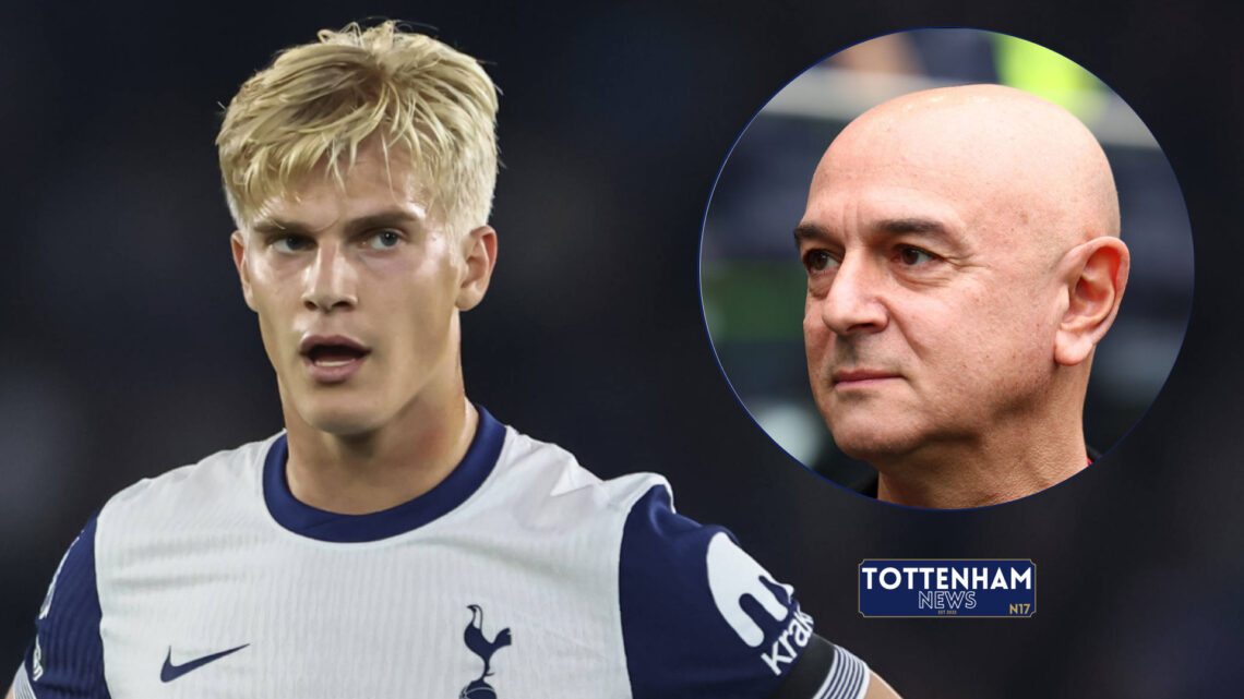 Tottenham, Daniel Levy, Lucas Bergvall, Premier League