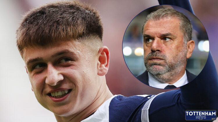 Tottenham Mikey Moore Ange Postecoglou