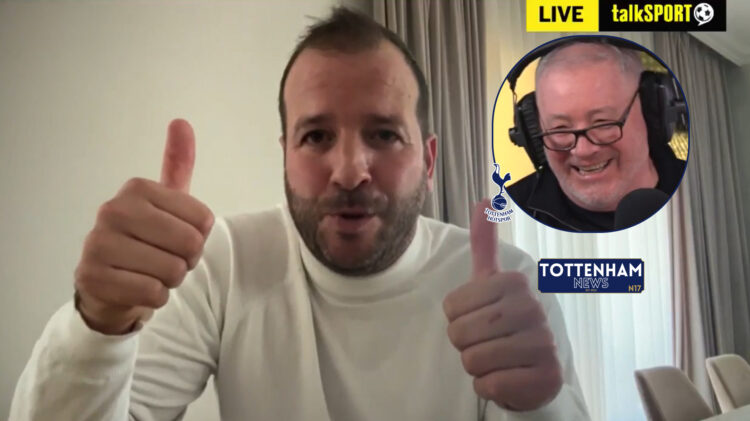 Van der Vaart talkSPORT tottenham