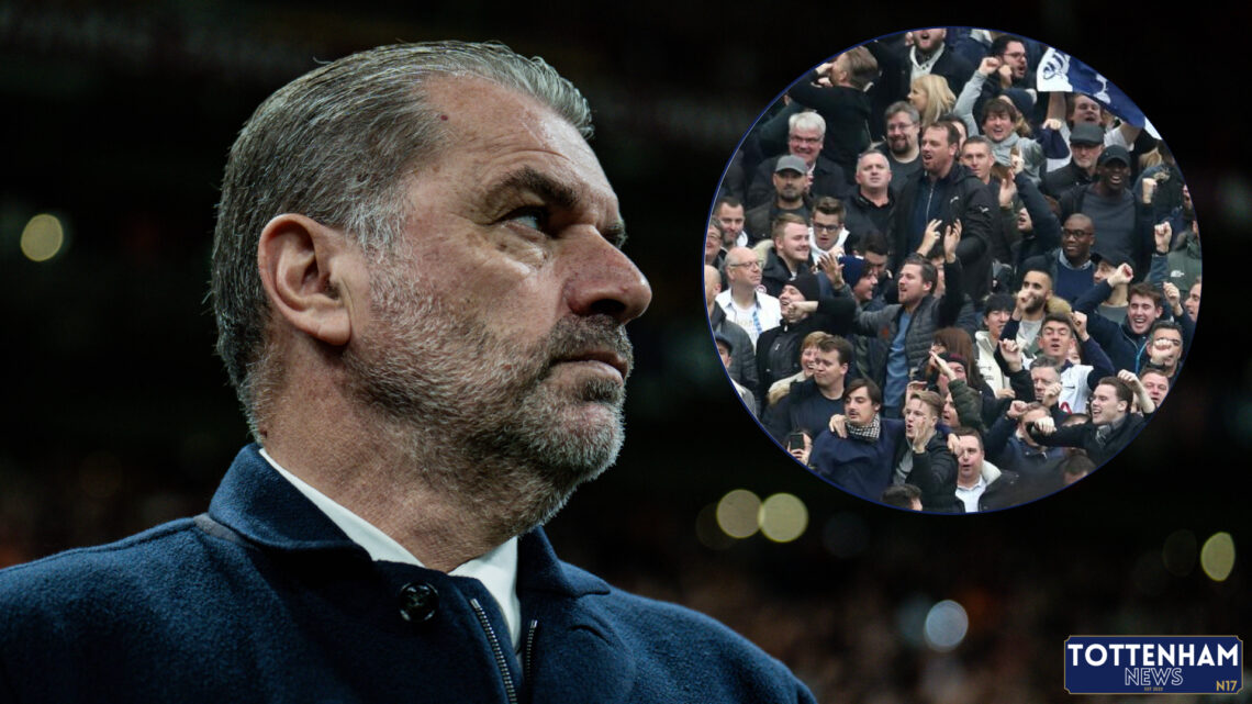 Ange Postecoglou, Tottenham fans