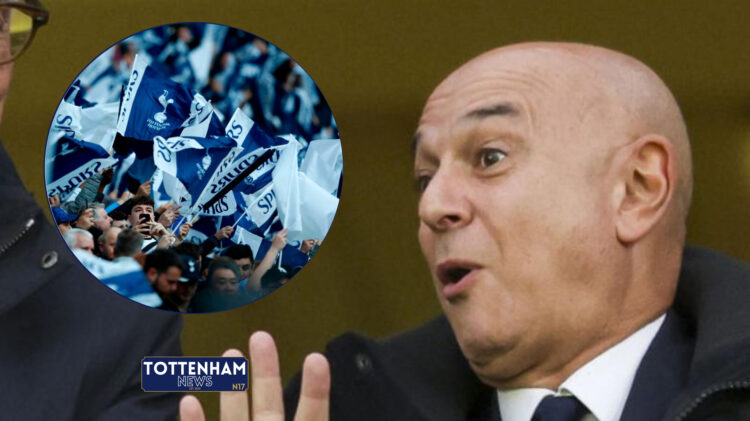 Daniel Levy and Tottenham fans