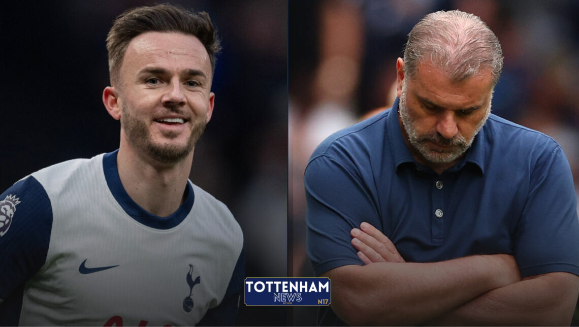 Tottenham, James Maddison, Ange Postecoglou