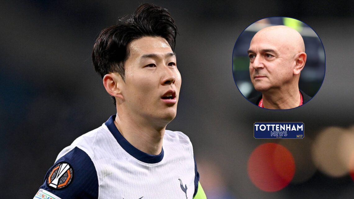 Son Heung-Min, Daniel Levy, Tottenham
