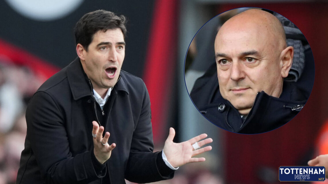Tottenham Andoni Iraola Daniel Levy