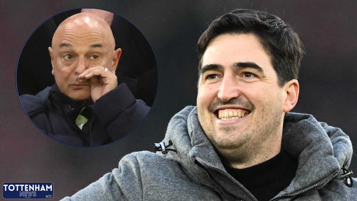 Tottenham, Daniel Levy, Andoni Iraola
