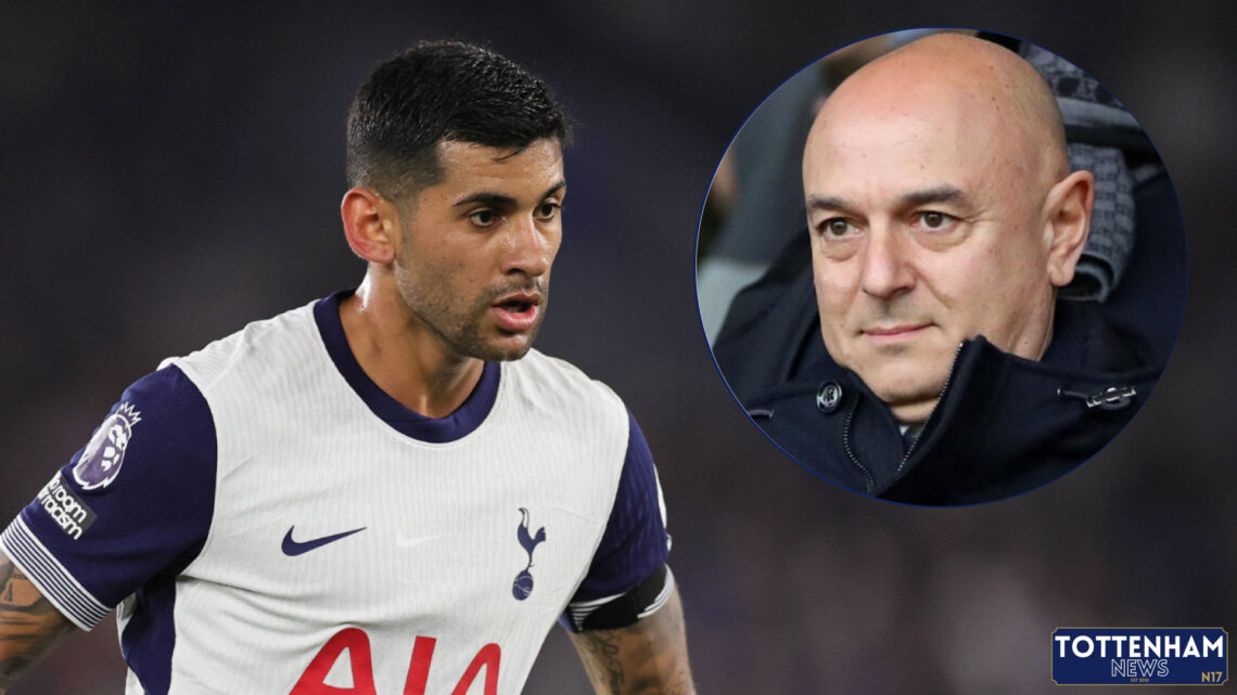 Tottenham, Daniel Levy, Cristian Romero