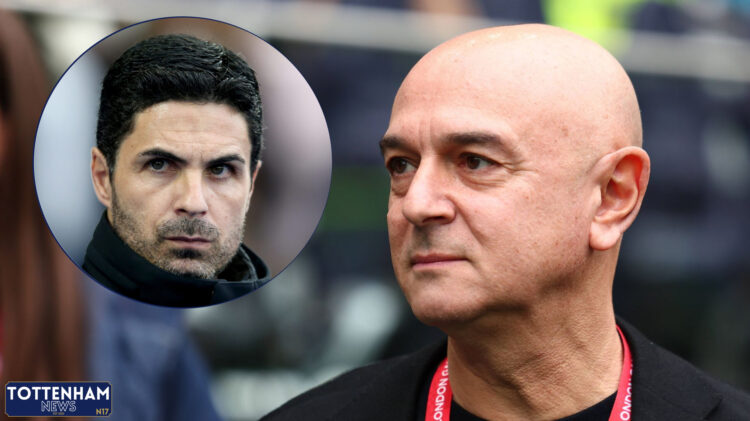 Tottenham, Daniel Levy, Mikel Arteta