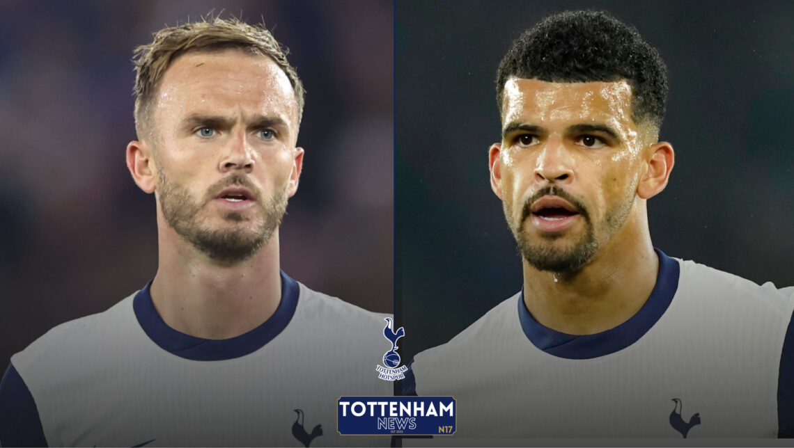 Tottenham, James Maddison, Dominic Solanke