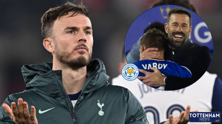 Tottenham Leicester City James Maddison Ruud van Nistelrooy