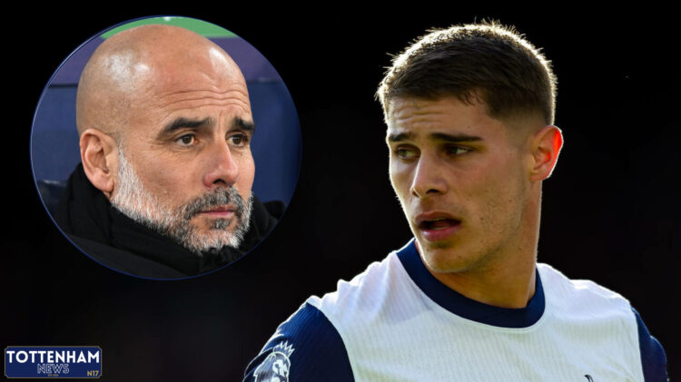Tottenham, Pep Guardiola, Micky van de Ven