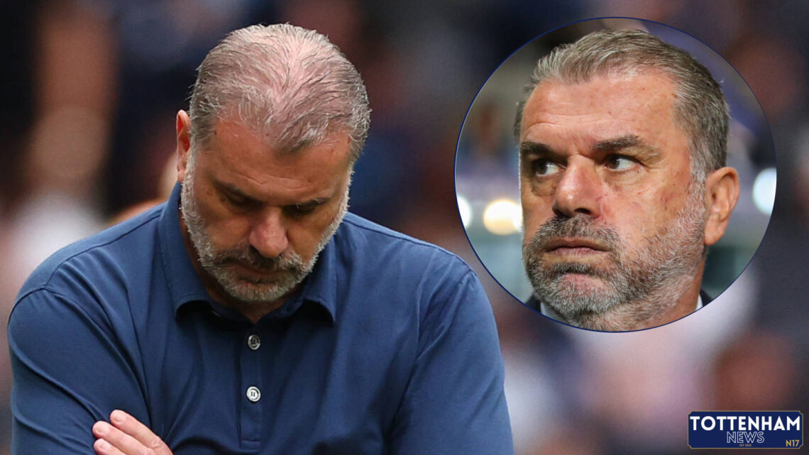 Tottenham manager Ange Postecoglou
