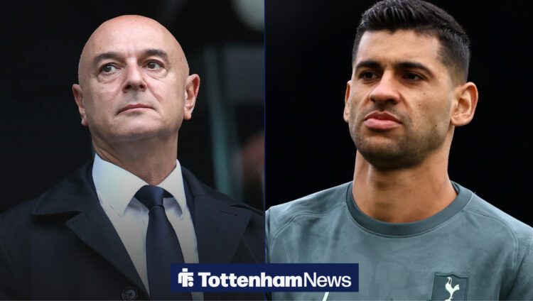 Cristian Romero and Daniel Levy