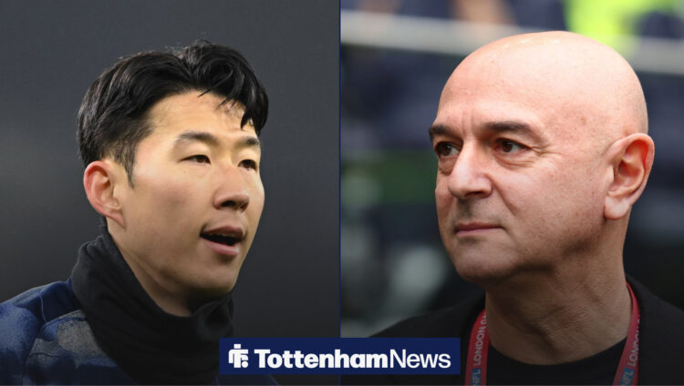 Son Heung-min, Daniel Levy