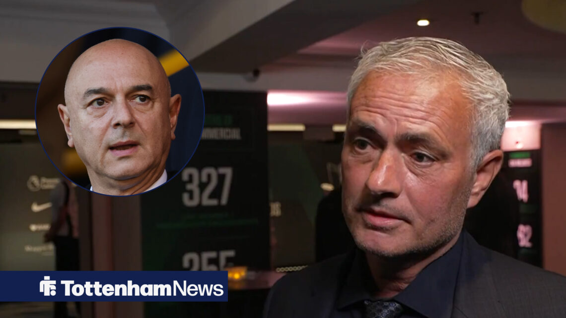 Jose Mourinho, Daniel Levy