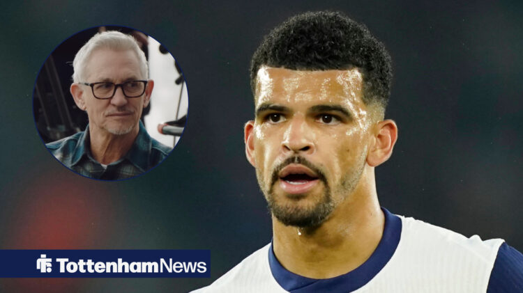 Gary Lineker, Dominic Solanke