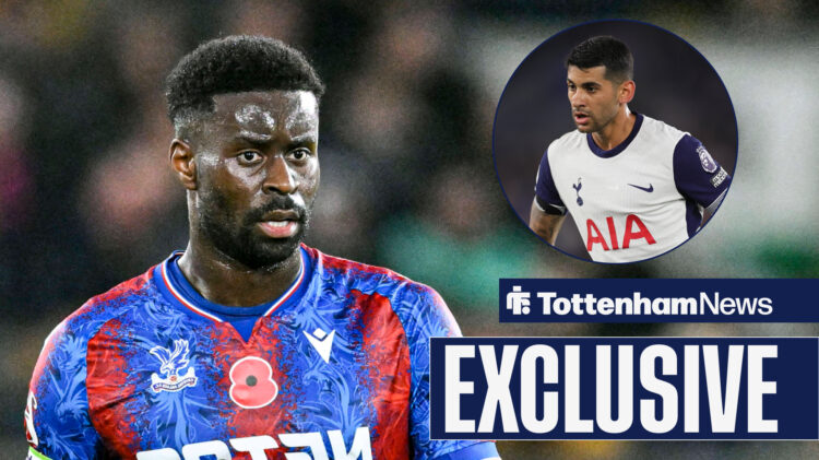Marc Guehi could replace Cristian Romero at Tottenham.