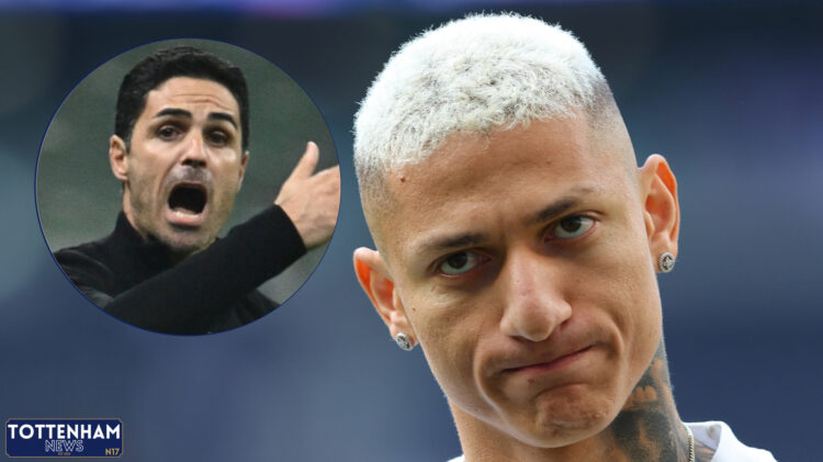 Richarlison, Mikel Arteta