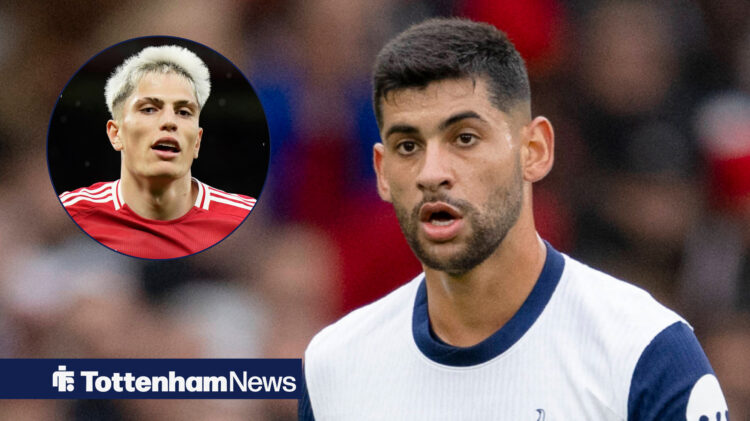 Tottenham, Alejandro Garnacho, Cristian Romero