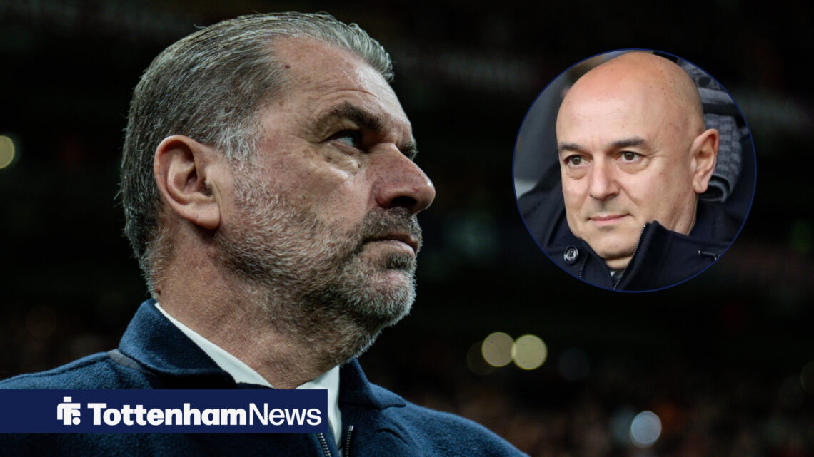 Tottenham Ange Postecoglou Daniel Levy