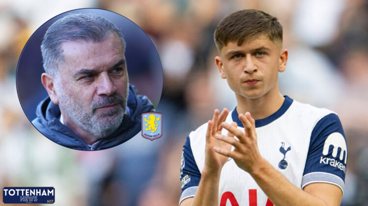 Tottenham Aston Villa Ange Postecoglou Mikey Moore