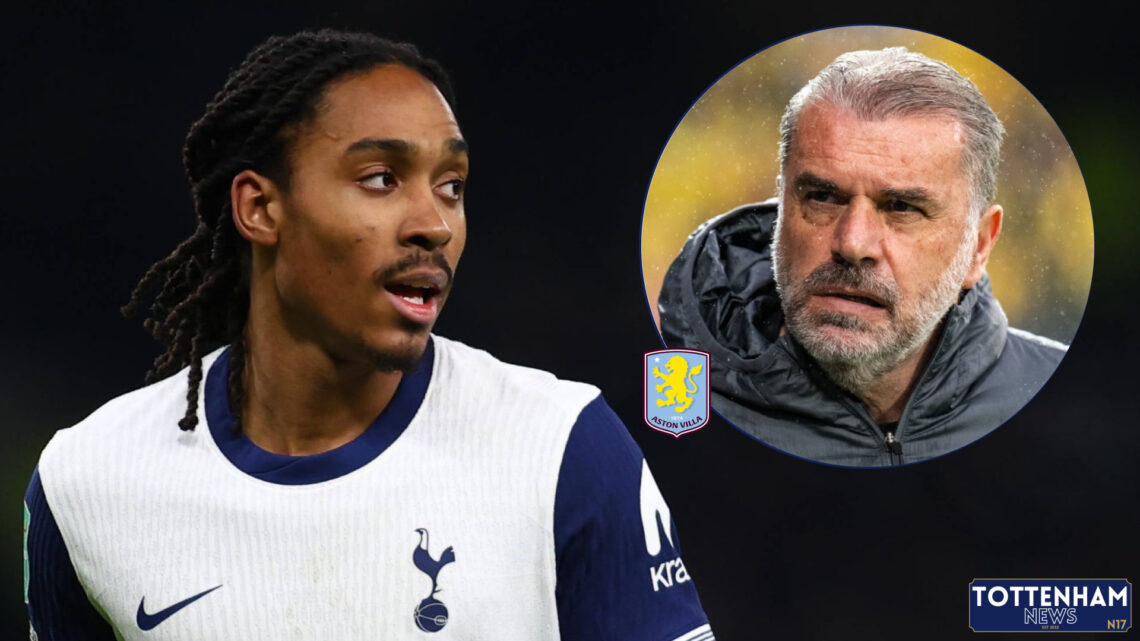 Tottenham Aston Villa Djed Spence Ange Postecoglou