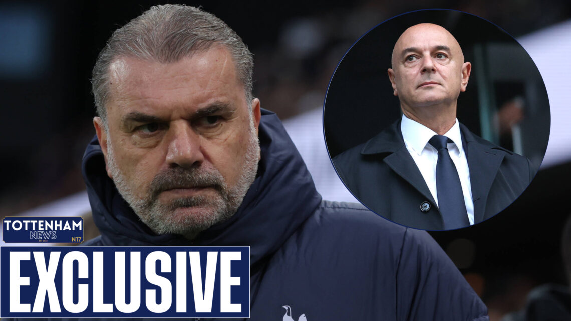 Tottenham, Daniel Levy, Ange Postecoglou