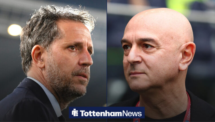 Tottenham, Daniel Levy, Fabio Paratici