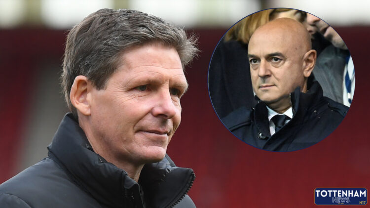 Tottenham, Daniel Levy, Oliver Glasner