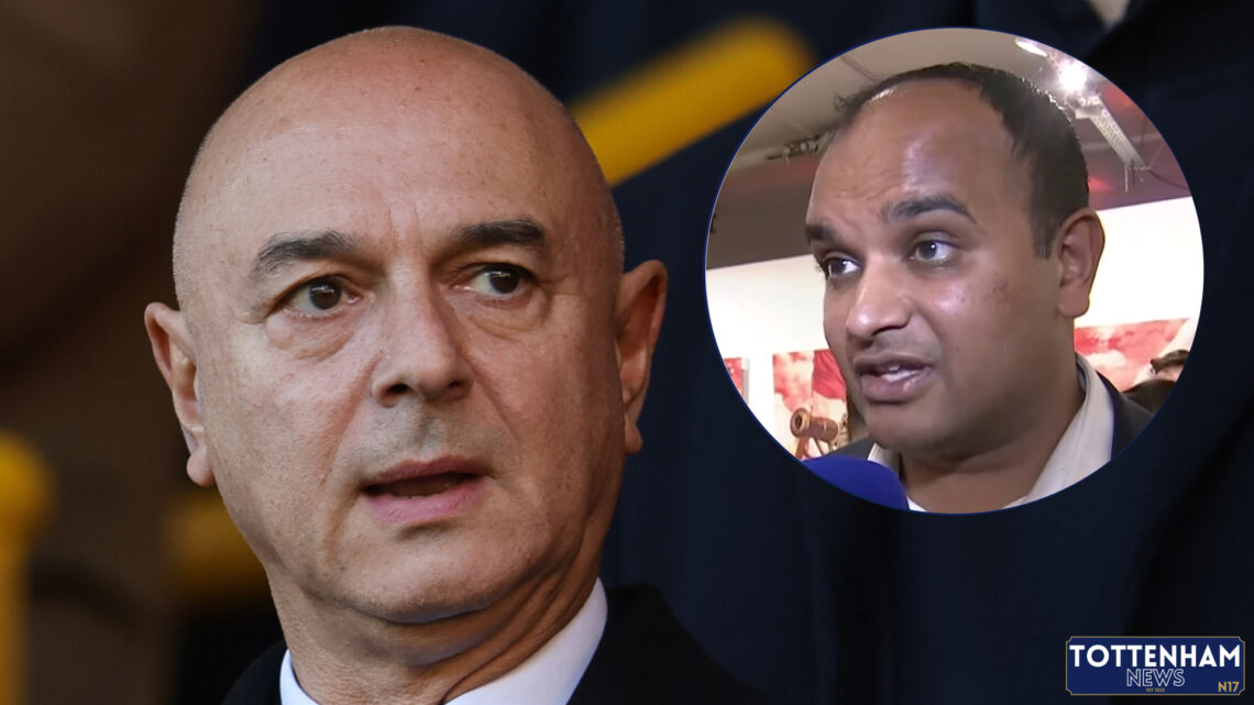 Tottenham, Daniel Levy, Vinai Venkatesham