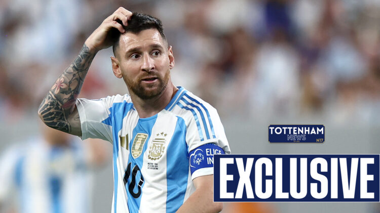 Tottenham Lionel Messi