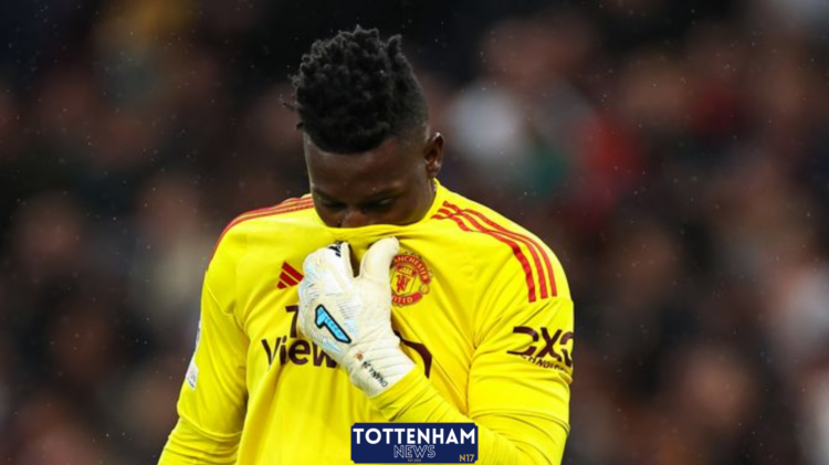 Tottenham Manchester United Andre Onana