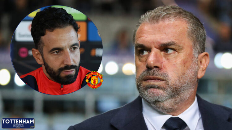 Ange Postecoglou and Ruben Amorim