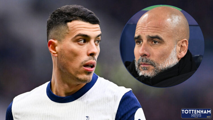 Tottenham, Pedro Porro, Pep Guardiola