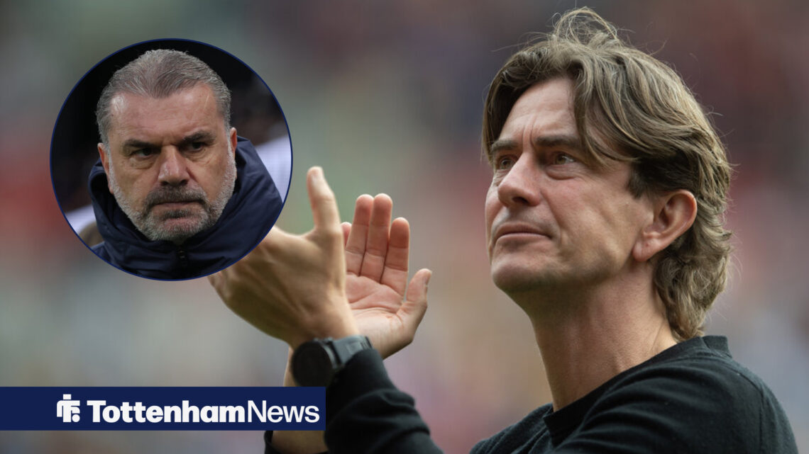 Tottenham Thomas Frank Ange Postecoglou