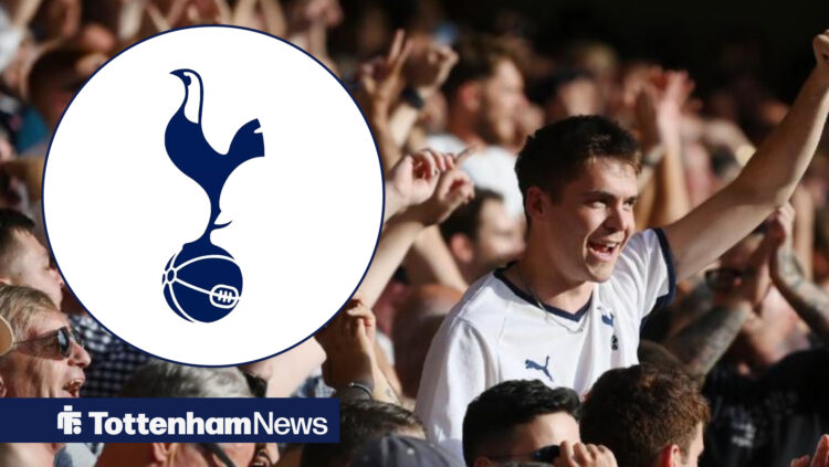 Tottenham fans celebrate