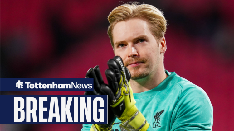 Liverpool goalkeeper Caiomhin Kelleher is linked with Tottenham