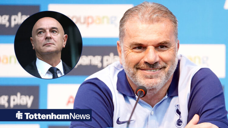 Ange Postecoglou, Daniel Levy, Tottenham.