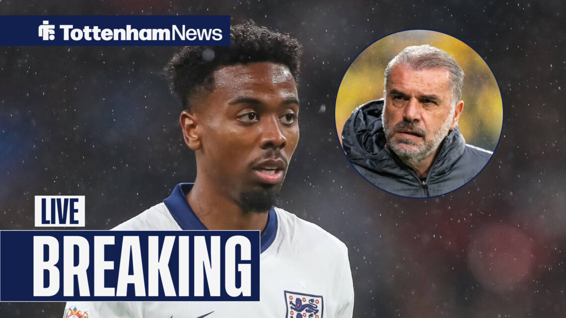 Tottenham have been linked with Angel Gomes