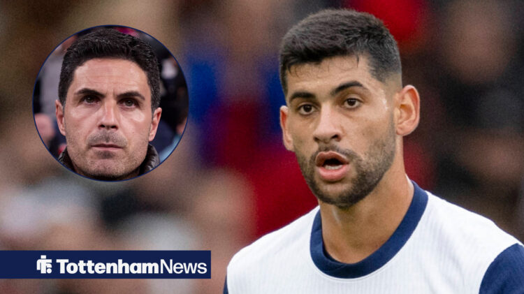Cristian Romero, Mikel Arteta