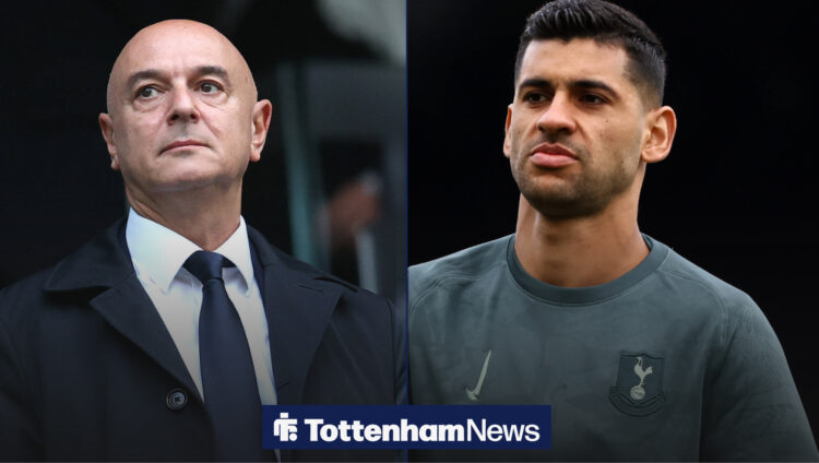 Cristian Romero and Daniel Levy