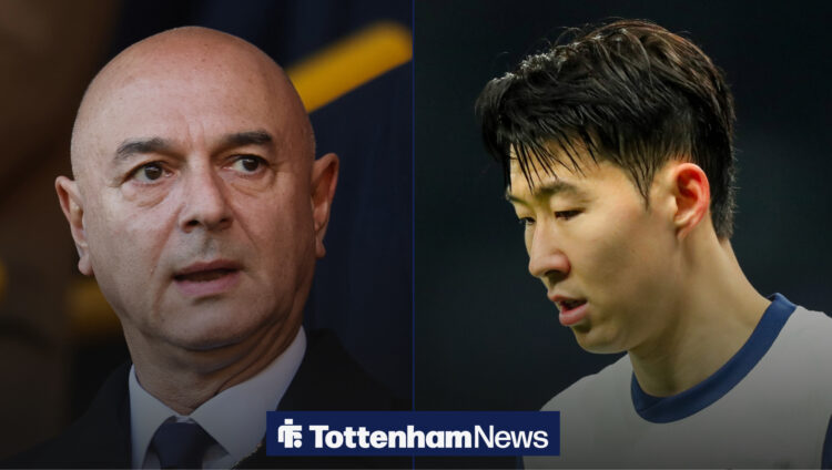 Daniel Levy, Son Heung-min, Tottenham.