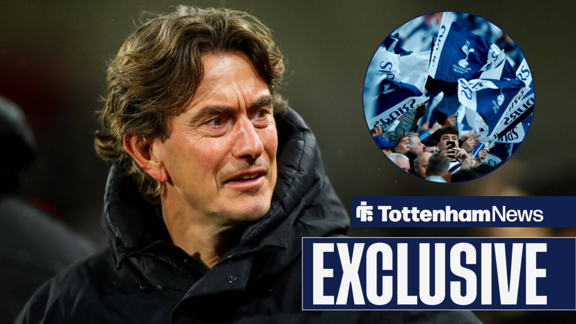 Frank, Tottenham fans