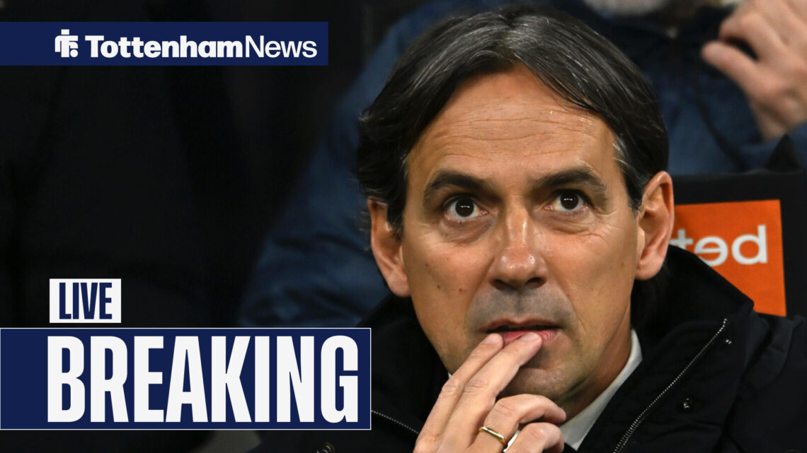 Simone Inzahgi has been linked with the Tottenham job