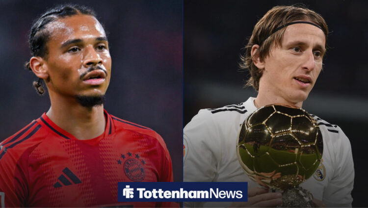 Leroy Sane and Luka Modric