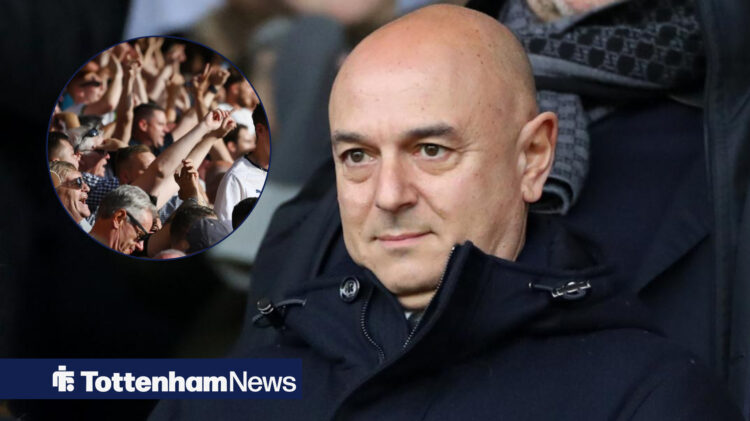 Levy Tottenham fans