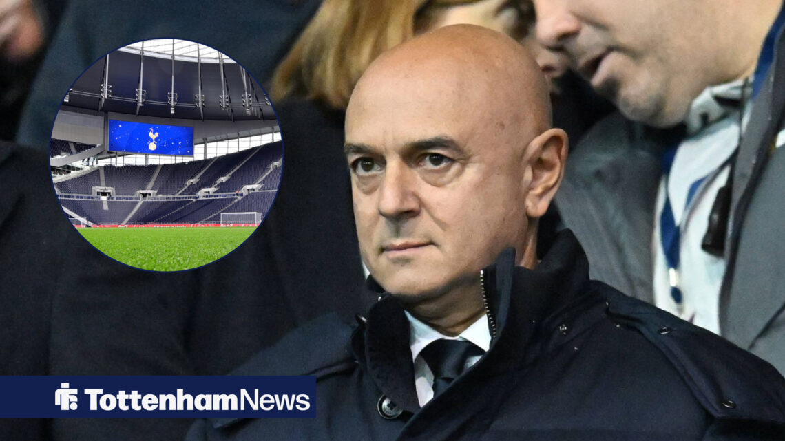 Levy and Tottenham Hotspur Stadium