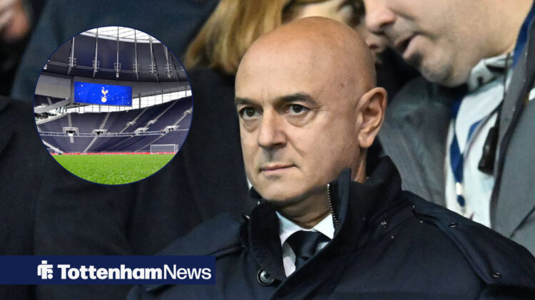 Levy and Tottenham Hotspur Stadium