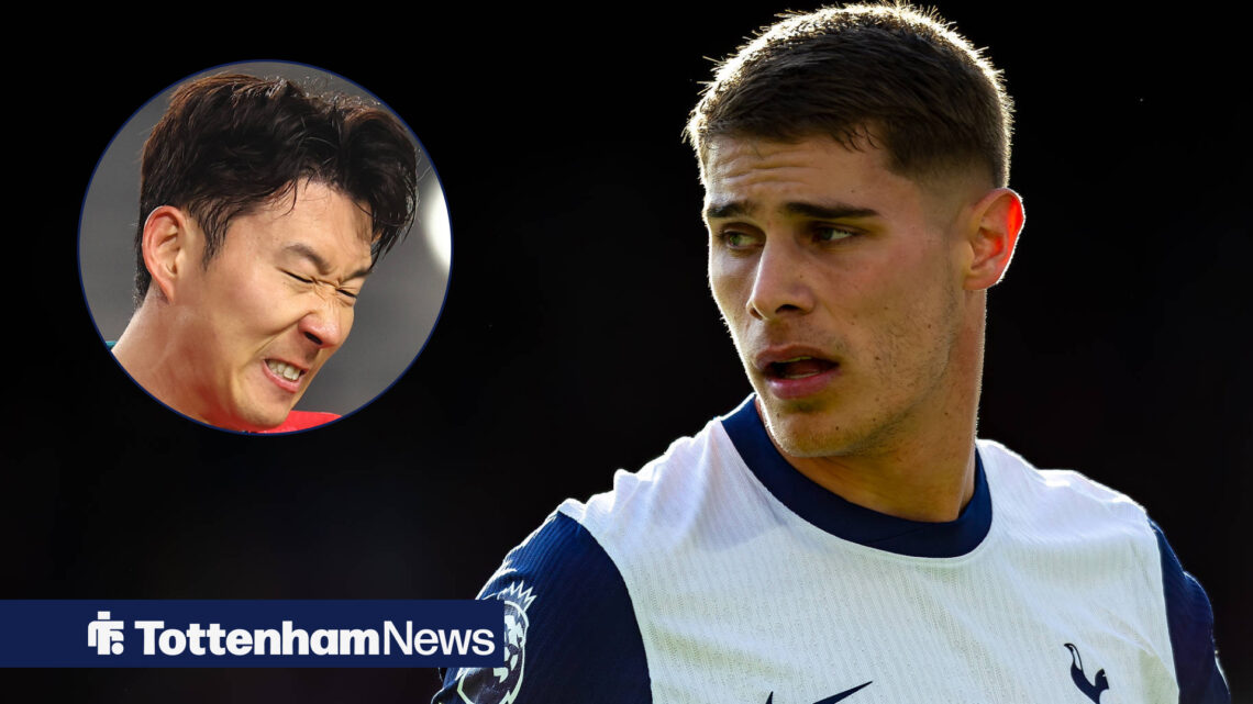 Micky Van de Ven, Son Heung-min