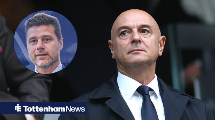 Mauricio Pochettino and Daniel Levy