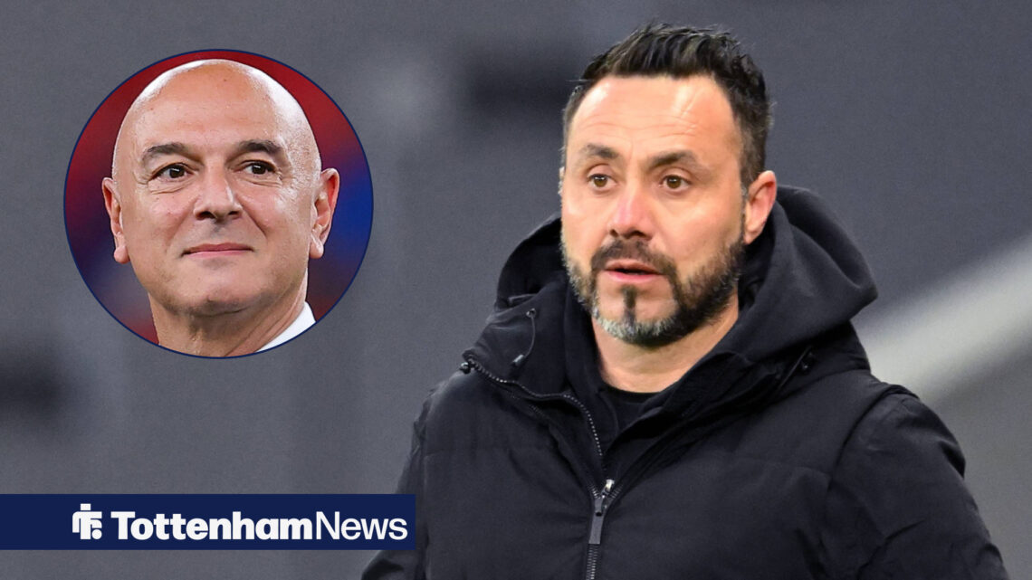 Roberto De Zerbi, Daniel Levy
